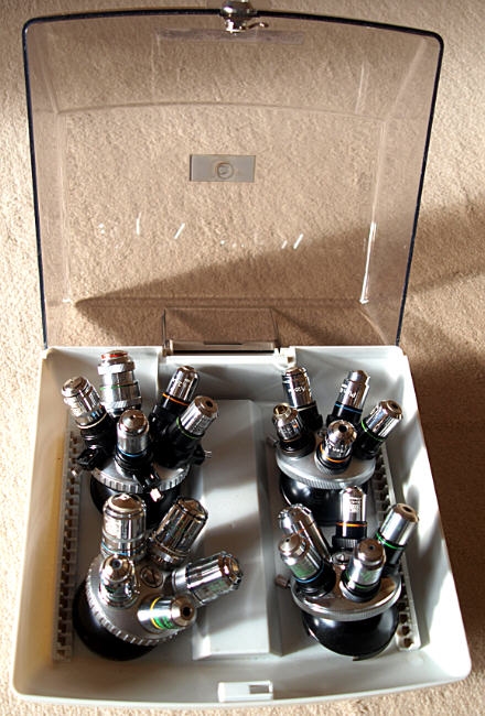 Optik in Schubladen aufbewahren - wie?